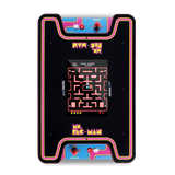 Arcade1Up Ms. Pac-man Retro Home Arcade Table with 12 Classic Games, Head-to-Head Arcade Machine