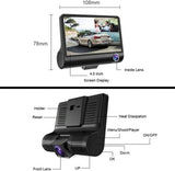 4’’ Full HD Dash Cam - 1080P Dash Camera
