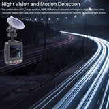 TekDeals 2.4'' Full HD 1080P Dash Cam - Car DVR Camera Night Vision G-sensor