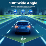 1080P Full HD Dash Camera with 64GB SD Card, 24H Parking Monitor