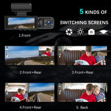 Sherum Dash Cam - Shirem 4k Dash Cam 1080p Night Vision Car Driving Recorder