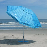 Tommy Bahama ANCHORX 7.5’ Beach Umbrella - Adjustable Height Octagonal Umbrella