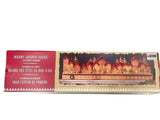 Holiday Wooden Village LED Advent Calendar, 30"x4"x8"