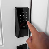 Wyze Smart lock and 2K Battery Doorbell Security Bundle, 2 Cameras Front Porch Security