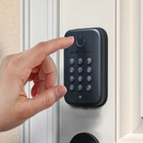 Wyze 2k Wired Video Doorbell and Smart Lock Bolt Security Bundle