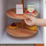 Kidkraft Fun and Fresh Wooden Play Kitchen, All-in-one Role-Playing Set for Kids