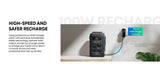 Anker SOLIX C300X DC Portable Power Station Generator with 100W Fast Charger