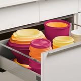 Tupperware Heritage 32-Piece Food Storage Set - Airtight Seal Bowls & Canisters