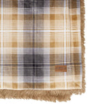 Orvis Cozy Luxe Throw Blanket, 60" x 70" Velvet Plush Reverse to Faux Fur Throw
