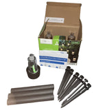 Mainstays Solar Powered LED Classic Column Pathway Light Set 6 Pack