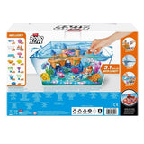 Robo Alive 17PC Light Up Aquarium Set - 3.1 Gallons of Water Fish Tank Playset