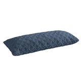 Faux Fur Body Pillow - 20"x54" Ultra-Soft Jacquard Cover Versatile Full-Body Pillow