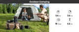 Anker SOLIX C300X DC Portable Power Station Generator with 100W Fast Charger
