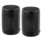 OmniHeat 1500 W Digital Ceramic Personal Heater, 2-pack