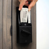 Wyze Smart lock and 2K Battery Doorbell Security Bundle, 2 Cameras Front Porch Security