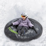 Tobin Sports 47" Polar-Shield Snow Tube with Pull Rope – Weather Resistant