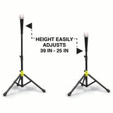 Athletic Works Adjustable Batting Tee for Baseball, Softball and T-Ball Training