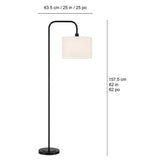 Bridgeport Designs Fremont 3-Piece Lamp Set - LED Floor and Table Lamps