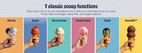 Ninja CREAMi Scoop and Swirl Ice Cream and Soft Serve Maker, 13 One-Touch Programs