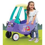 Little Tikes Bluey Grannies Cozy Coupe Ride-On Car with Sounds and Accessories
