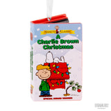 Hallmark Peanuts A Charlie Brown Christmas Retro Video Cassette Case Ornament