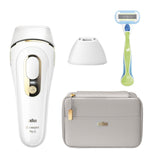 Braun Silk-expert Pro 5 PL5454 IPL Hair Reduction Device Set with 2 Caps, Venus Razor and Case