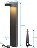 SUNVIE 4 Pack Low Voltage LED Pathway Lights – 500 lm 5 W Landscape Lighting