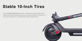 Phantom A10 Smart Electric Scooter, 400W Rear Hub Motor GOGO Scooter