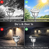 Deck Impressions 50-Lumen Solar Gutter Lights, 6-Pack, 3000K Warm White
