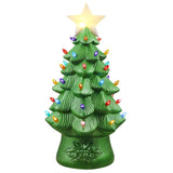 40" Mr. Christmas LED Blow Mold Nostalgic Christmas Tree with 43 Lights and Ground Stakes