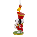Hallmark Peanuts Snoopy Nutcracker Christmas Ornament – Snoopy & Woodstock Resin Holiday Tree Decoration
