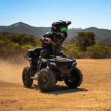Droyd Animal 36V 500W Electric Youth ATV with LFP Battery, 10/15 mph Speed Control and Top Case