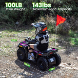Aoemoe 36V 500W Electric Off-Road Ride-On Buggy with 2-Speed Parent Lock & 10-Mile Range
