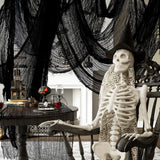 3-Pack Halloween Black Creepy Cloth 23.6" x 68.5" – Spooky Gauze