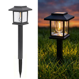 12 Pack Solar Pathway Lights – 3000 K Warm White LED Landscape Lights
