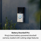 Ring Smart Wireless Video Doorbell with Ring Pan-Tilt Indoor Cam