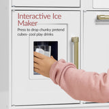 31.5" Best Choice Products Wooden Play Kitchen – 11 Accessories, Ice Dispenser & Chalkboard