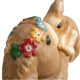 Mainstays Resin Mother & Baby Bunny Garden Statue, 12.1" H Outdoor Rabbit Sculpture