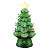 40" Mr. Christmas LED Blow Mold Nostalgic Christmas Tree with 43 Lights and Ground Stakes
