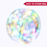 600 LED Christmas String Lights, 198 ft Multicolor Christmas Tree Lights