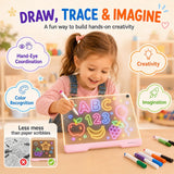16" LED Drawing Board with 10 Color Modes, 9 Brightness Levels & Rechargeable Battery