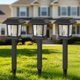 Maspost 12 Pack Solar Pathway Lights – Warm White LED Outdoor Landscape Lights