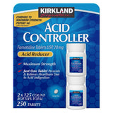Kirkland Signature Acid Controller Famotidine 20 mg Tablets, 2-Pack 125 Count Each