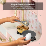 31.5" Best Choice Products Wooden Play Kitchen – 11 Accessories, Ice Dispenser & Chalkboard