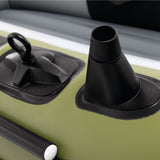 Intex Seahawk 2 Inflatable Boat Set with Oars, Pump & Fishing Rod Holders