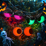 3-Pack Animated Peeping Eyes Halloween Lights, Flashing LED with Timer