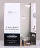 Mainstays Combo Floor Lamp With Reading Light