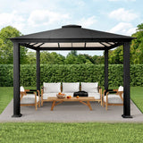 Paragon Outdoor Premium Santa Monica Aluminum Gazebo