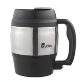 Bubba Classic Insulated Mug with Handle, 52 fl. oz. Stainless Steel Band and Bottle Opener