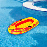 Pool Central Tropicana 100 Inflatable Boat, 72" Single Person Recreational Raft